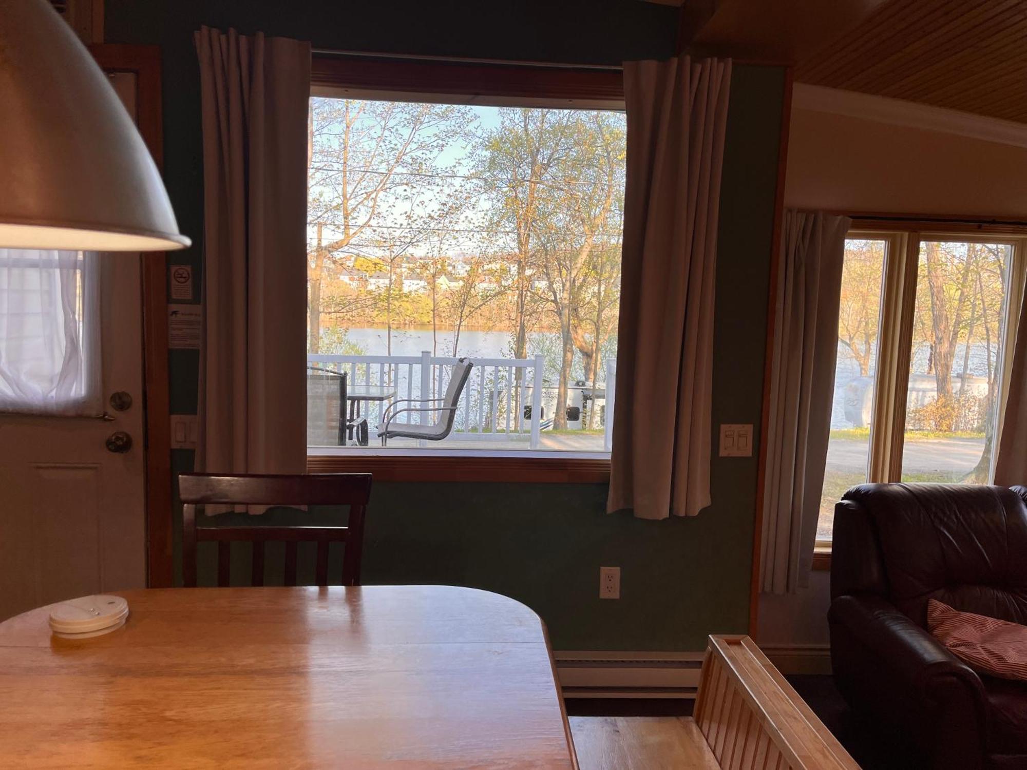 Camping Chalets Lac St-Augustin Québec Esterno foto