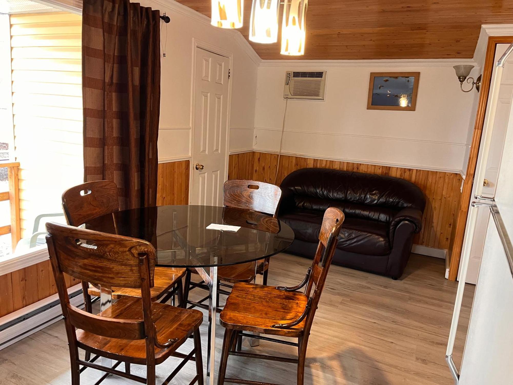 Camping Chalets Lac St-Augustin Québec Esterno foto
