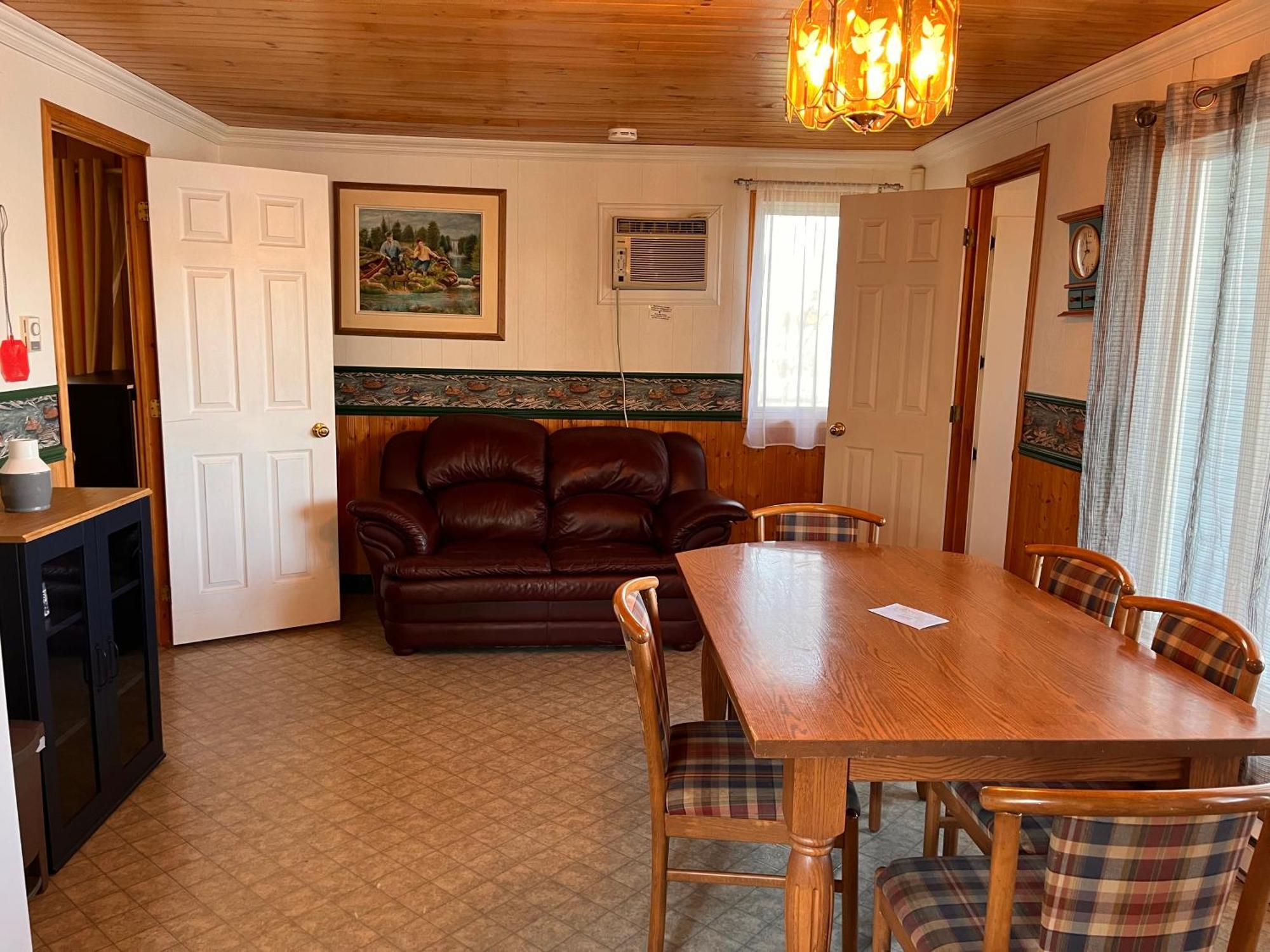 Camping Chalets Lac St-Augustin Québec Esterno foto