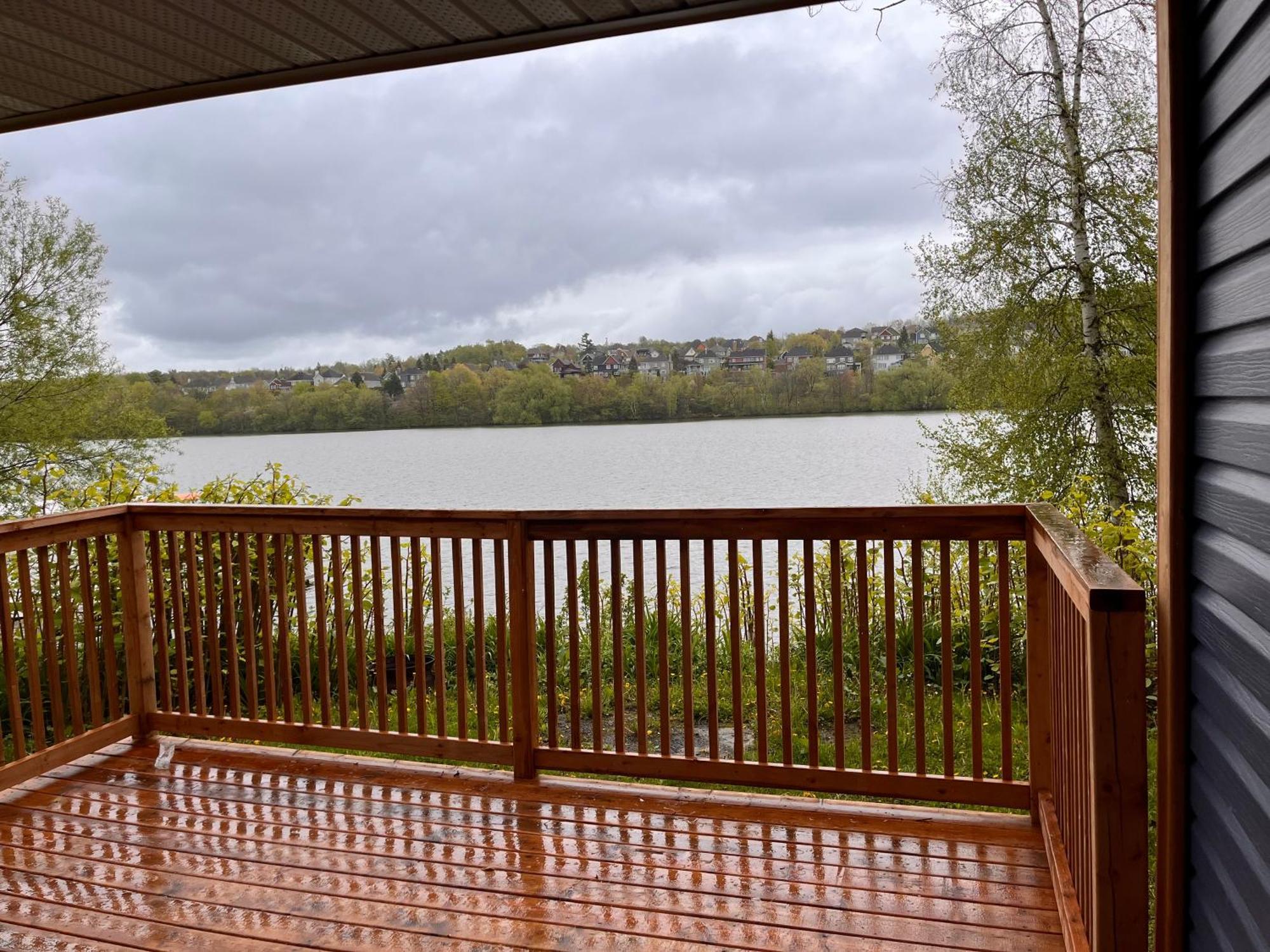 Camping Chalets Lac St-Augustin Québec Esterno foto