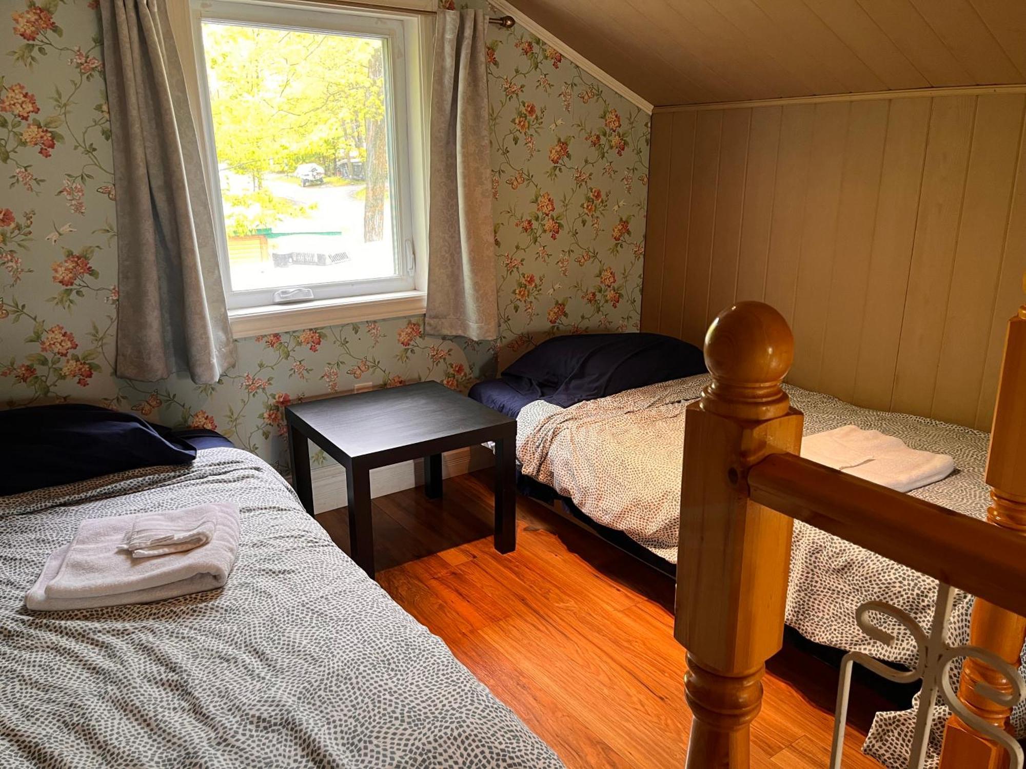 Camping Chalets Lac St-Augustin Québec Esterno foto