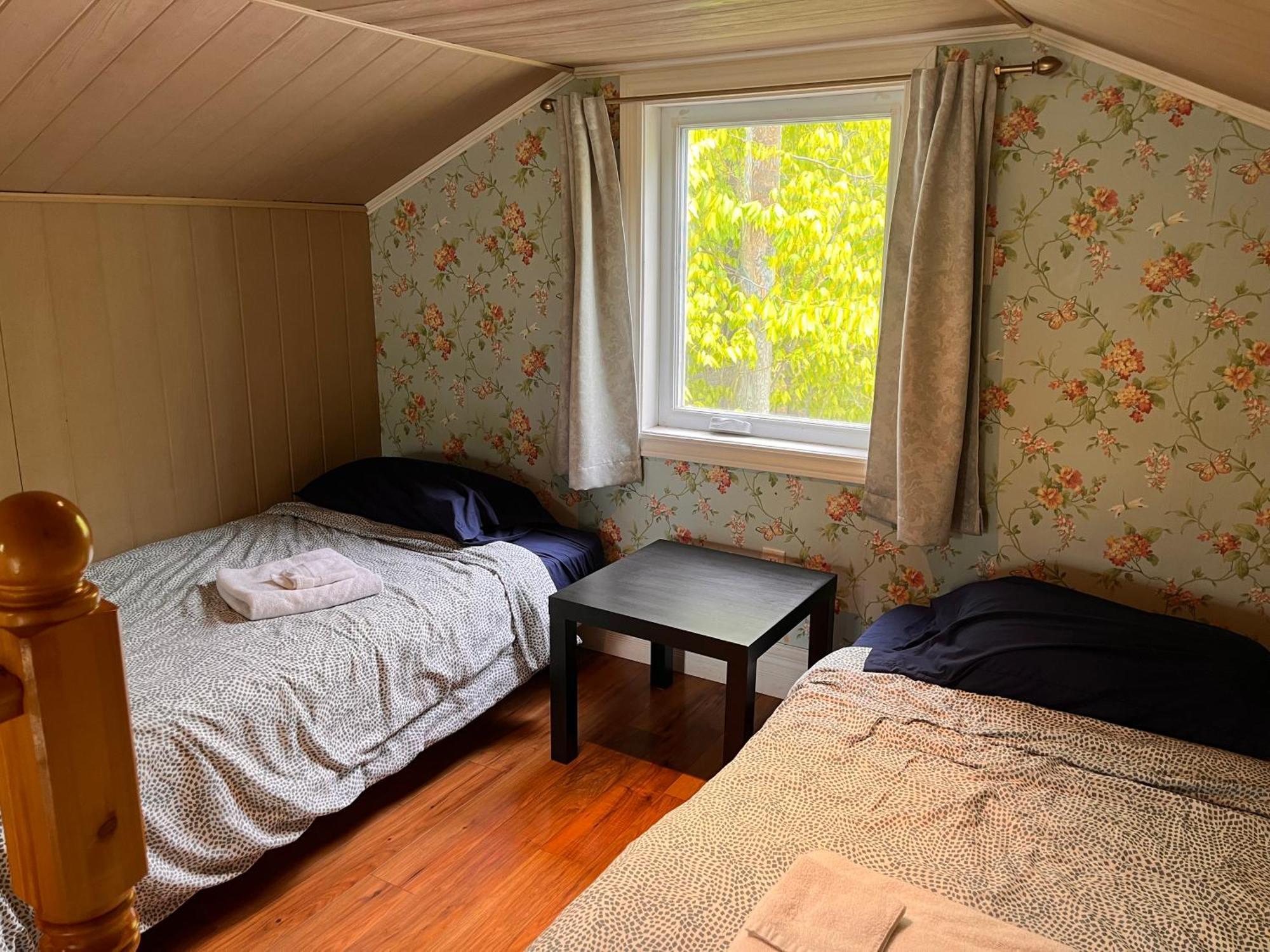 Camping Chalets Lac St-Augustin Québec Esterno foto